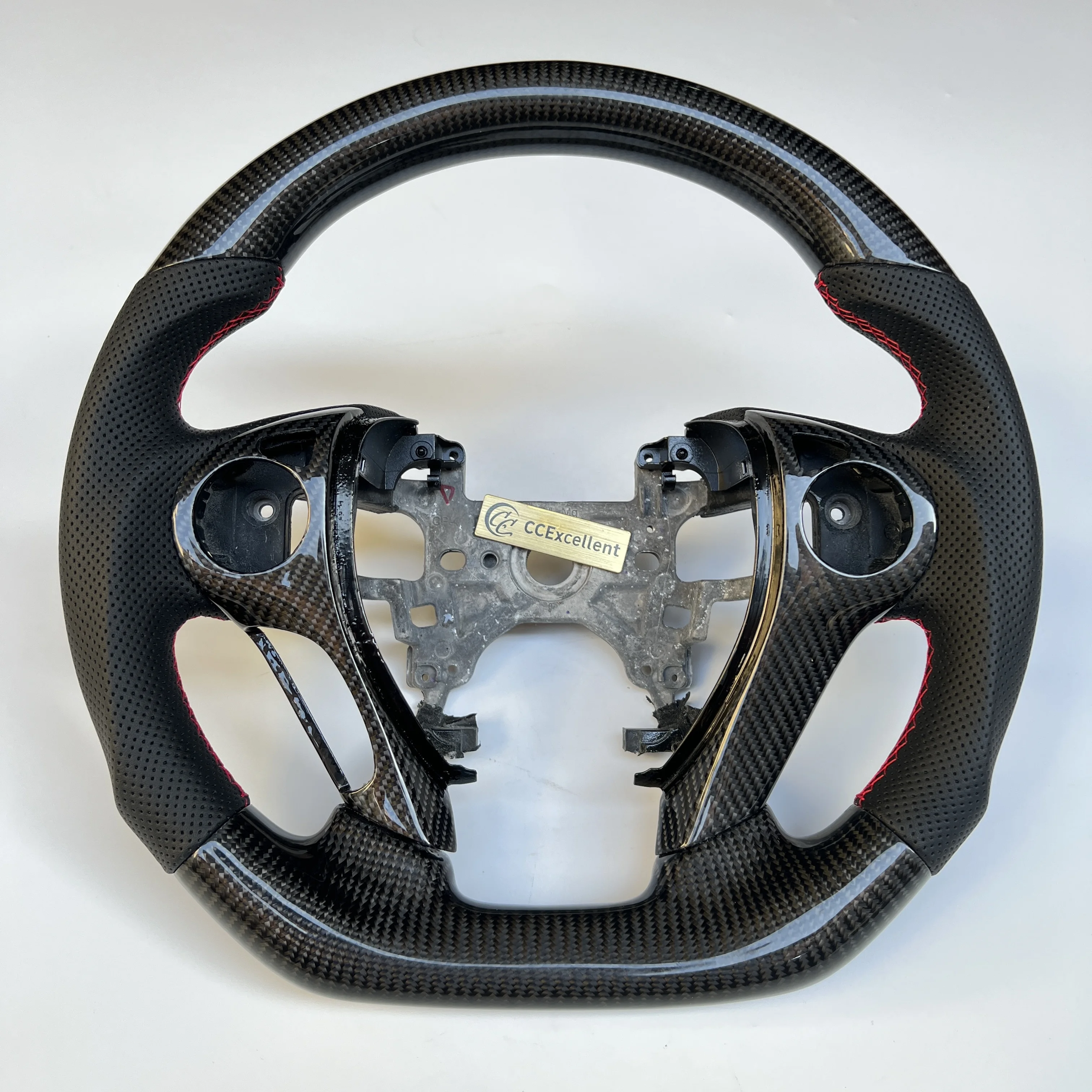 Customized high quality for Honda 9 generation Accord with real carbon fiber steering wheel