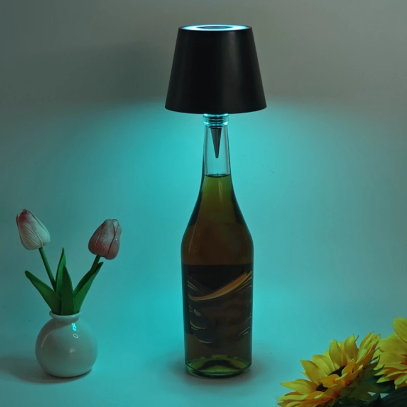 Беспроводная настольная лампа RGB и 3 цветов для внутреннего/наружного освещения ресторанов и баров