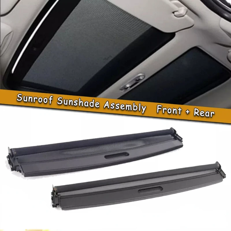 54102757016 54102755849 AP03 Brand new 2PCS Front +Rear Sunroof Sunshade Curtain Cover Assembly For BMW Mini R55 R56 R60