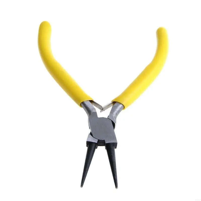 4.5 Inch Mini Round Needle Nose Plier for Wire Work, Beading, Jewellery Making Practical Jewelry Handmade Carbon Steel