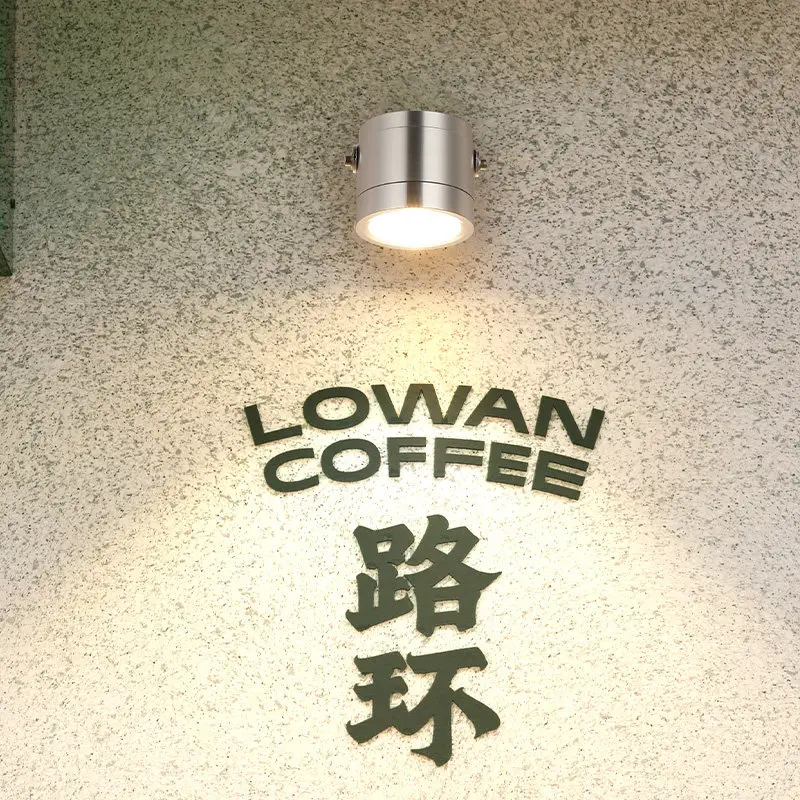 

LED Outdoor Wall Lights Waterproof LED Spotlight Adjustable for Garden Courtyad Balcony Shop Signboard Wall Lamp Decor Exterior