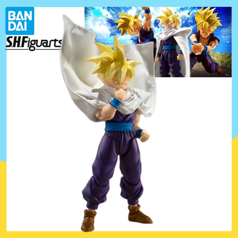 In Stock Bandai S.H.Figuarts Super Saiyan Son Gohan The Warrior Who Surpassed Figure Anime Action Model Figurals Brinquedos Toys
