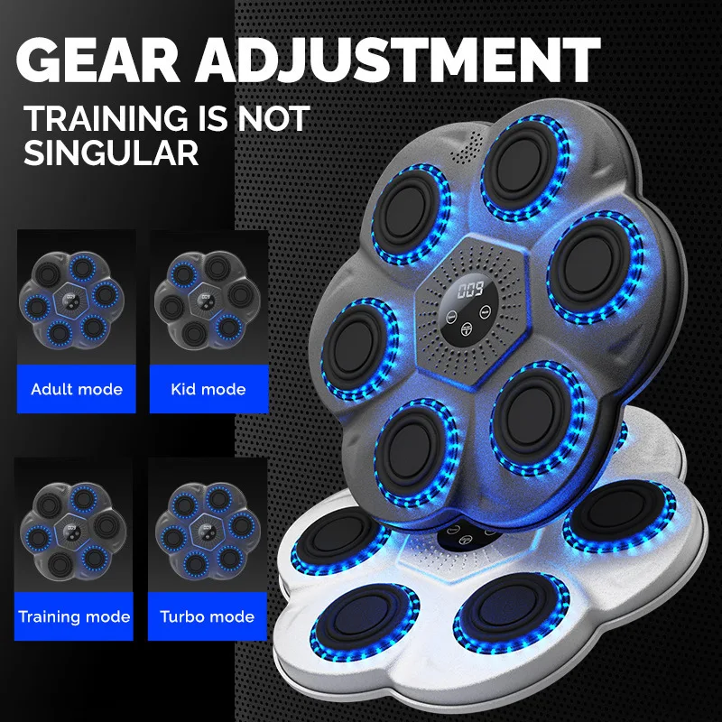 Smart Electronic Indoor Boxing Wall Target for Adults and Children with Music and Reaction Training Devicepromote sales view 4