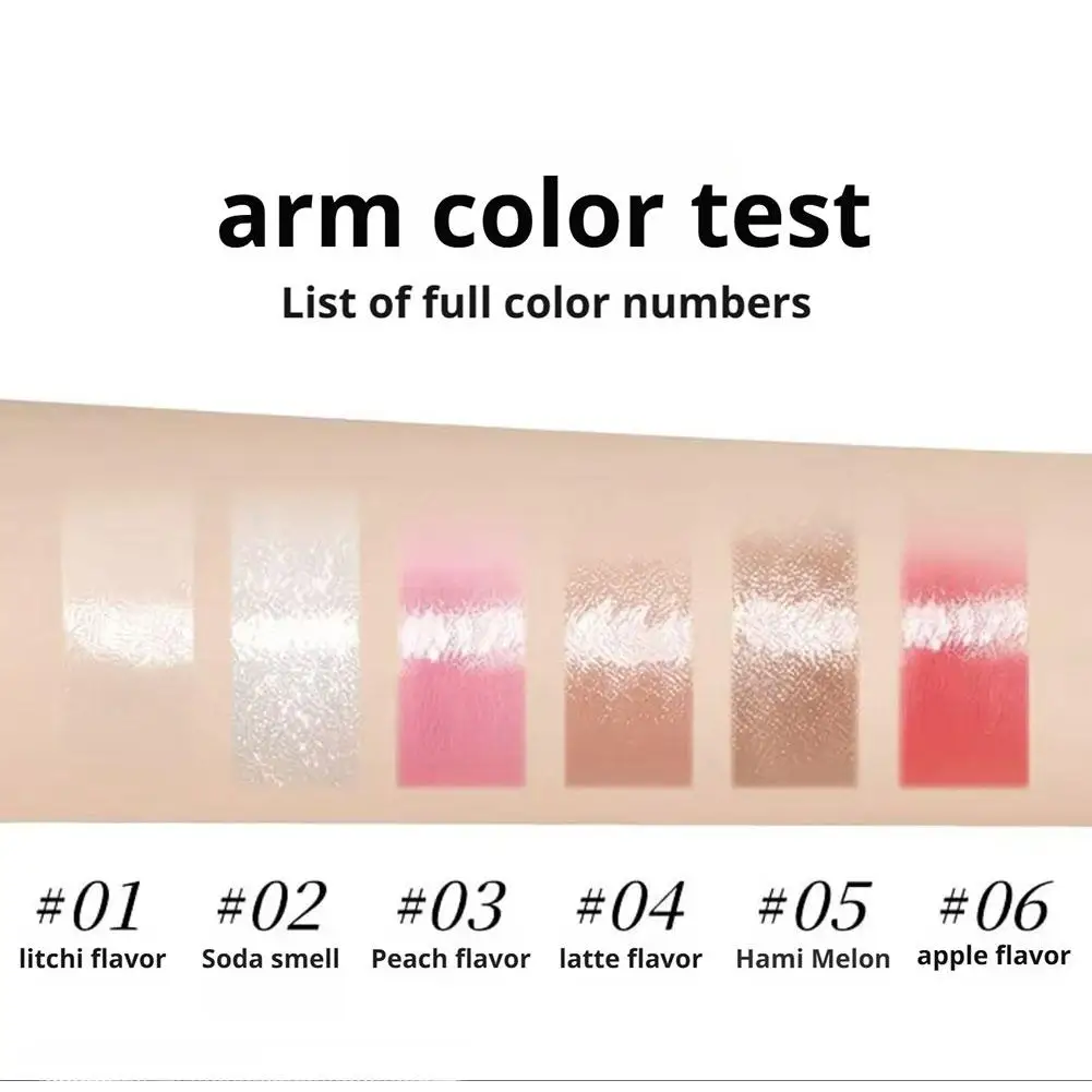 6 kleuren Zweetbestendige Gezicht Cosmetica Natuurlijk Verhelderende Lichtgewicht Gezicht Make-Up Hartvorm Multifunctionele Poeder Blusher Crème