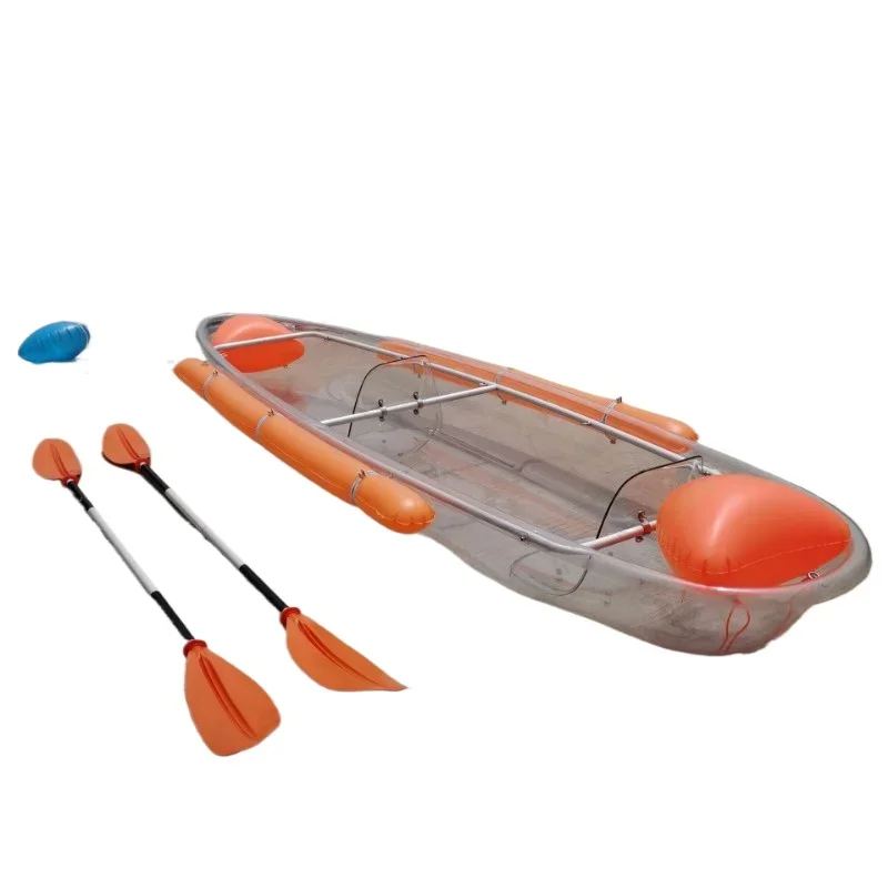 

Wholesale of transparent boat for 3 people on the water