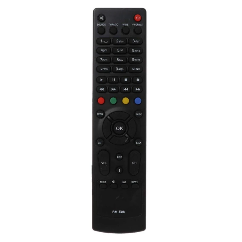 Remote Control RM-E08 Replacement For HUMAX VAHD-3100S TV Television Box Smart Set Top Box 1 Pcs