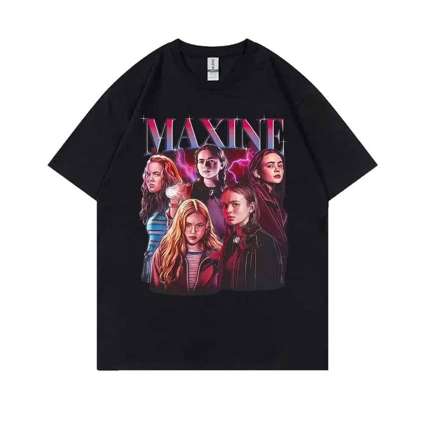 

Maxine Graphic T-shirt The Demogorgon Cannibal Flower Monster Print T Shirts Men Women Casual Oversized Short Sleeve T-shirts