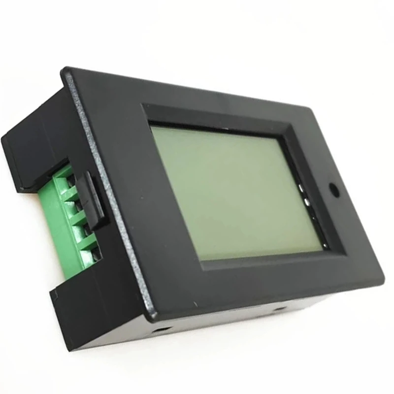 Pantalla LCD de CA 80-260V 100A PZEM-061, amperímetro de energía y voltaje de corriente Digital, voltímetro con transformador de corriente CT