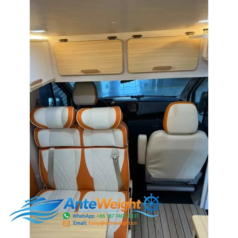 Double Person Boat Bench Seat Reclining Marine Passenger Seat With Armrest for Yacht Vessel Ship Interior Refit