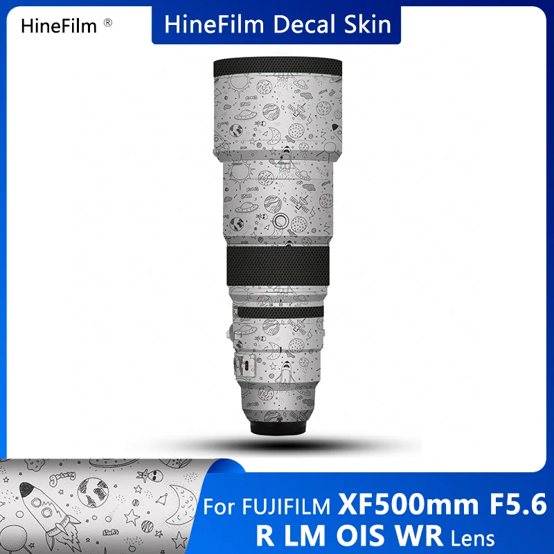 Hinefilm Skin for Fuji XF500 F5.6 Lens Sticker 500F5.6 Protective Film for Fujifilm XF500mm F5.6 Sticker 500 5.6 Wrap Skin