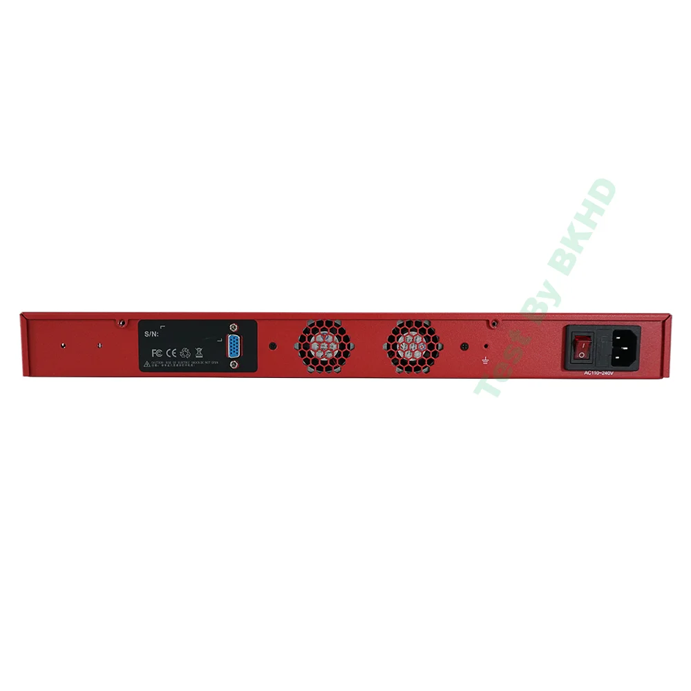 Ikuaios 1u rack mount 3. Generation Core 8 LAN Gigabit Ethernet 2x1g sfp kompatible mikro tik sophos für Firewall Router rot 989np-23