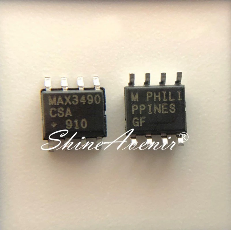 5PCS MAX3488EESA MAX3490CSA MAX3490ESA MAX481CSA MAX481ECSA MAX483ESA SOP-8 New Original