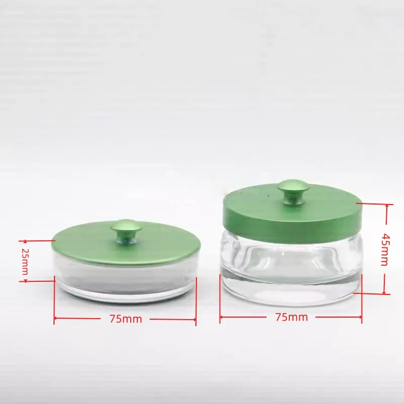 Glass Oil Cup Set - Small & Large Glass Oil Cups for Watch Lubrication - Horology Tool for Precision Oiling