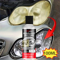 CarHeadlight Refurbishment Headlamp Renovation Aging Yellowing Cleaning Repair Brightening