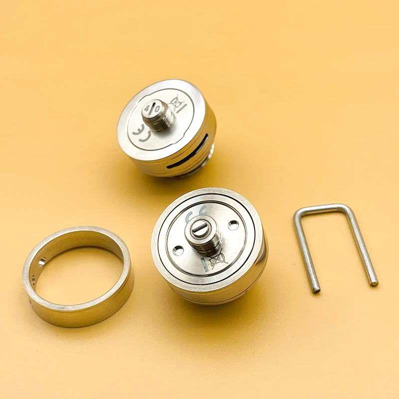 DSX Diplomat RTA MTL/RDL Dek Dasar 23Mm 316ss untuk Diplomat MTL/RDL RTA Alat Penyemprot Aksesori Vape