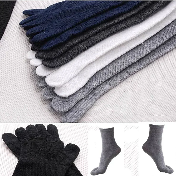 Five Toed Men Women Socks Barefoot Running Shoes Socks Sports Five Finger Toe Socks Creative Accessories Gifts Supplies Tools