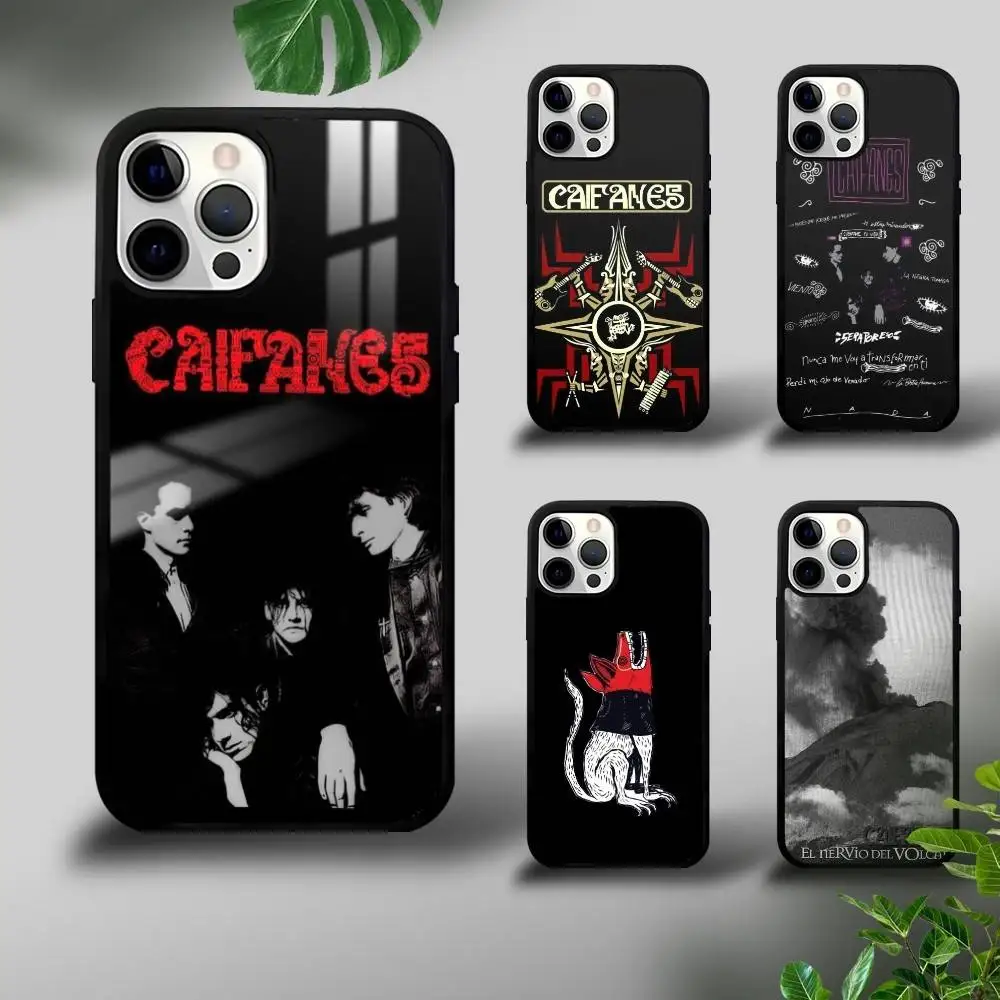 

C-Caifanes El Nervio Del Volcan Phone Case For IPhone 16 15 14 13 12 11 Pro Max Plus Mini Plus Hard Mirror Surface Protect Funda