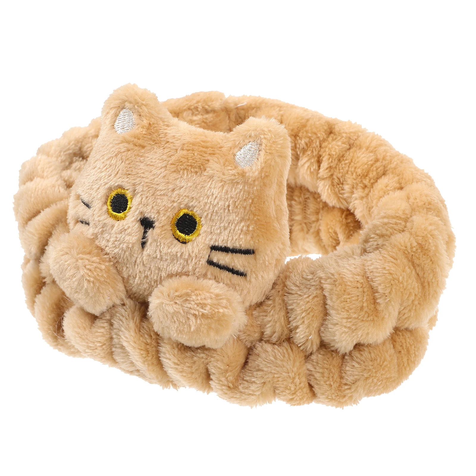 

Cat Headband Coral Fleece Face Wash Hair Band Makeup Spa Headbands Skin Care Headbands Skincare Headband Spa Hair Band