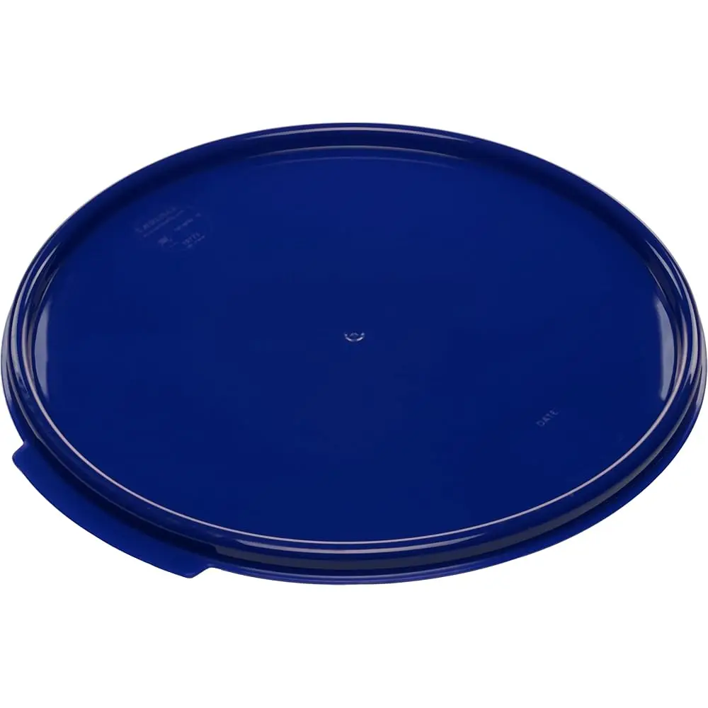 

Storplus Round Food Storage Container Lid With Stackable Design For Catering, Buffets, Restaurants, Polypropylene (Pp), 12 To