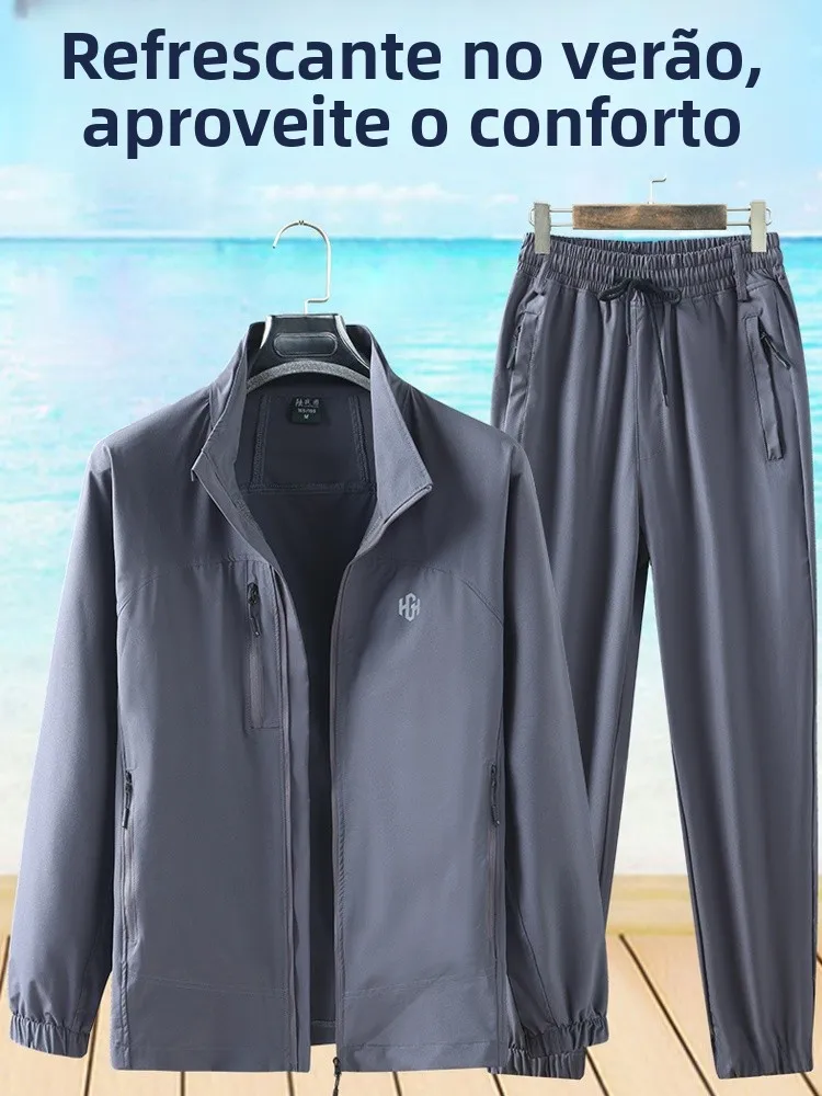 ensemble-de-travail-d'ete-en-soie-glacee-a-sechage-rapide-et-elastique-pour-hommes-–-tenue-decontractee-d'exterieur-respirante-et-legere-–-vetements-de-travail-de-protection