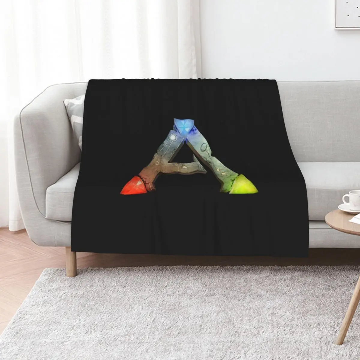 ARK Survival Evolved Logo Couverture décorative douce pour canapé