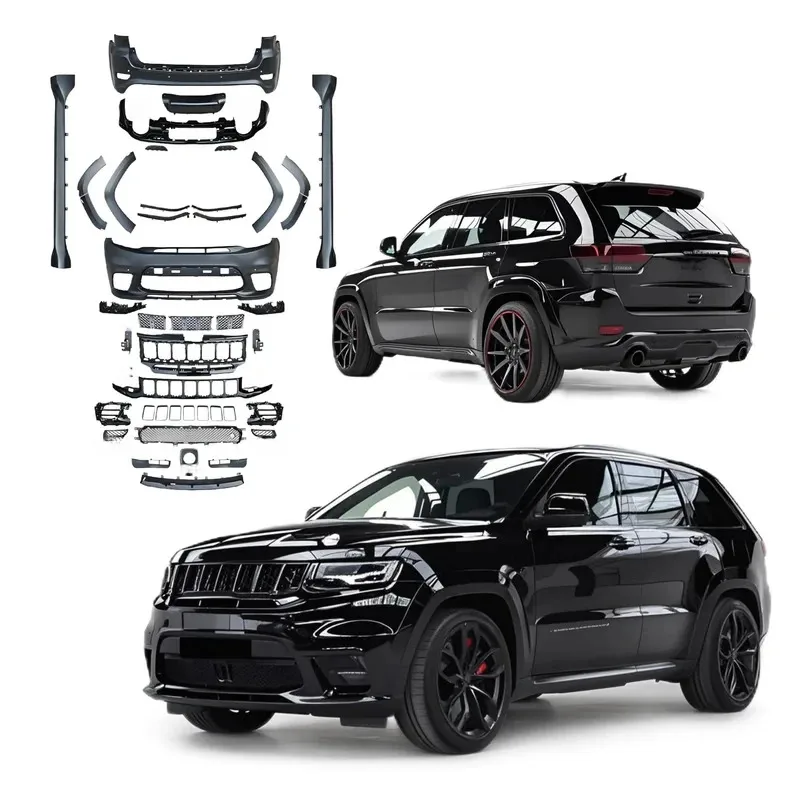 Hot Sale Bodykit for 2013-2021 Facelift to SRT-8 Easy Installation Grille Bumper PP Material Accessories