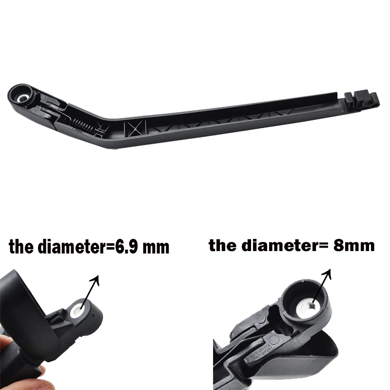 Misima Rear Windscreen Wiper Blade Arm Set For TOYOTA Land Cruiser 100 2000 2001 2002 For Lexus LX470 2007 2006 2005 2004 2003