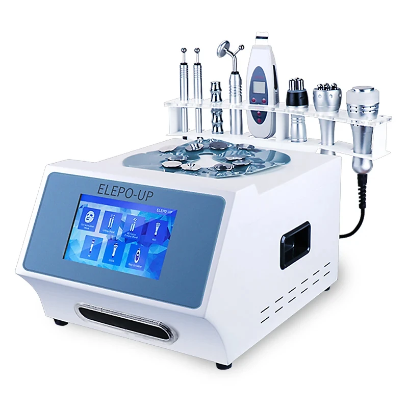 Face Lift Mesotherapy Needle Free Galvanic Microcurrent Anti Aging Electroporation