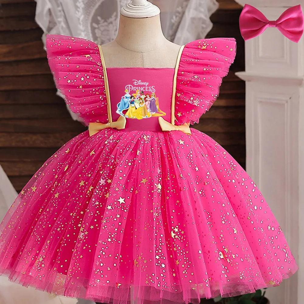 Snow White Princess Baby Girls Green Sequin Party Dress Birthday Outfit Kids Formal Pageant Ball Gown Infant Carnival Vestido