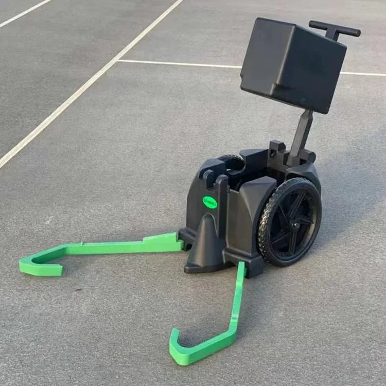 Macchina per la raccolta delle palline da tennis Non è necessario piegare la macchina per la raccolta delle palline da tennis Carrello per la raccolta delle palline da tennis