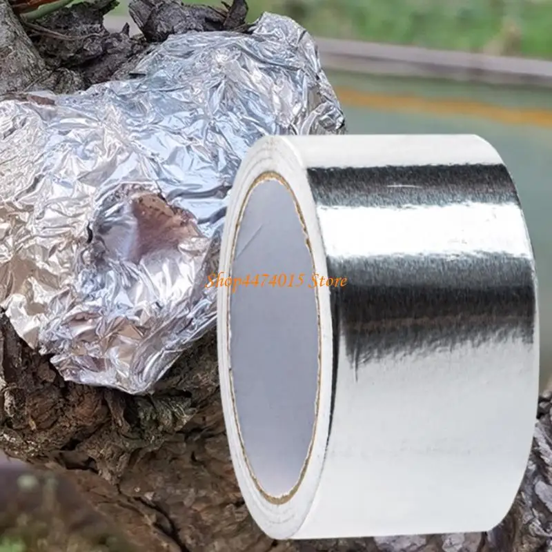 K1AAガーデニングアルミホイルシーリングテープ50mmx20M剪定創傷プロテクテープ保湿と熱断熱材