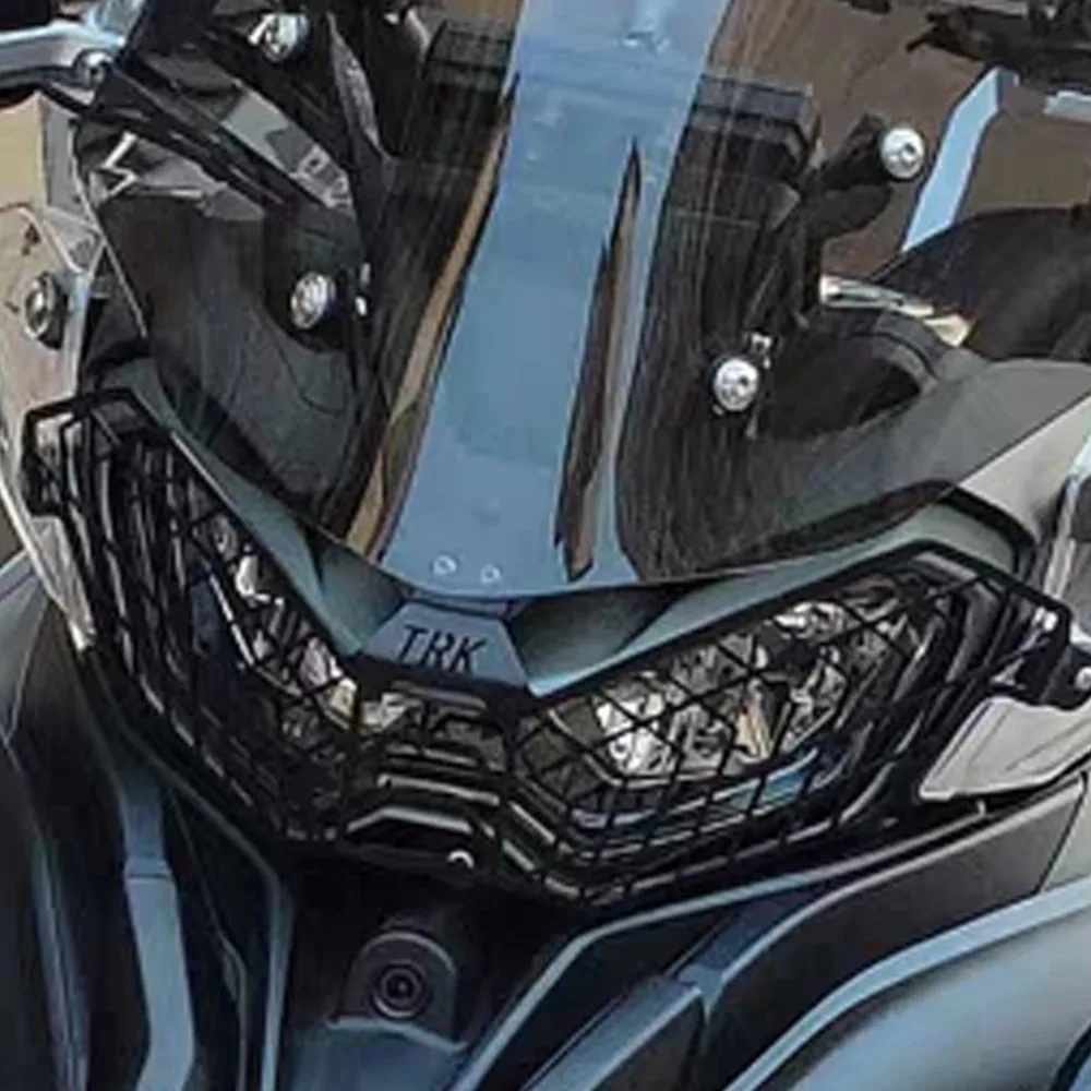 

TRK 702 X Motorcycle Accessories Headlight Grille Guard Cover Grill Protector For BENELLI TRK 702 TRK702X TRK702 X 2022 2023