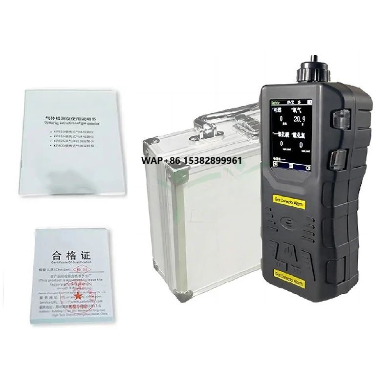 Approved 4 In1 Portable Automotive Emission Gas VOC Volatile Organic Compounds Exhaust Gas Monitor Leak Gas Analyzer