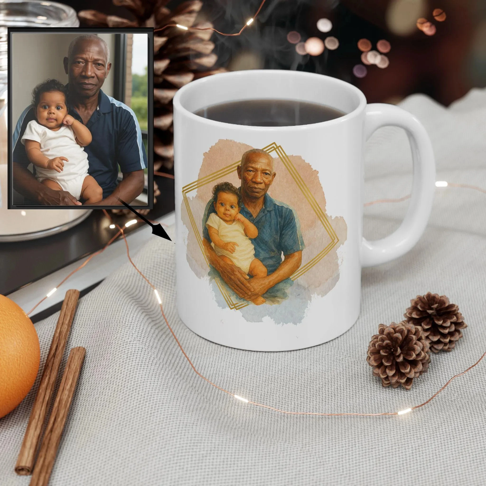 11oz Özel Evcil Hayvan Tasarım - Coffee Tea Images incelemesi ve fiyatı
