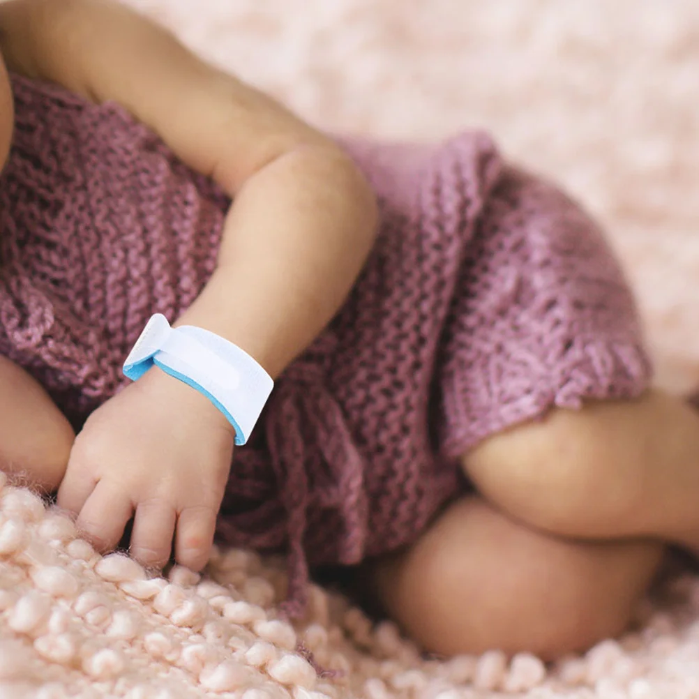 

2pcs Identification Wristband Band Comfortable Sponge Wristbands Easy Use Kindergarten Safety