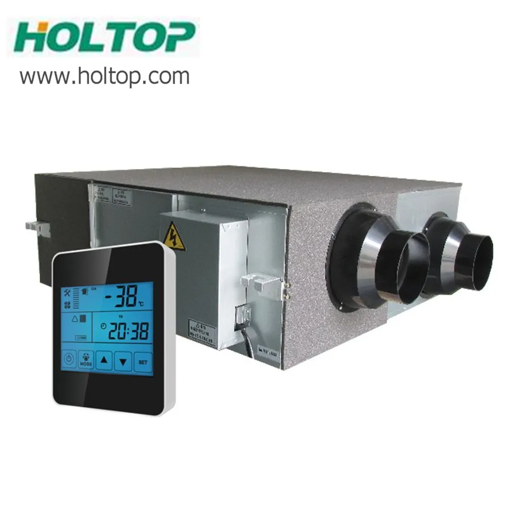Europe air Conditioning Energy Recovery Ventilator  Ceiling Fan for Building Construction Project