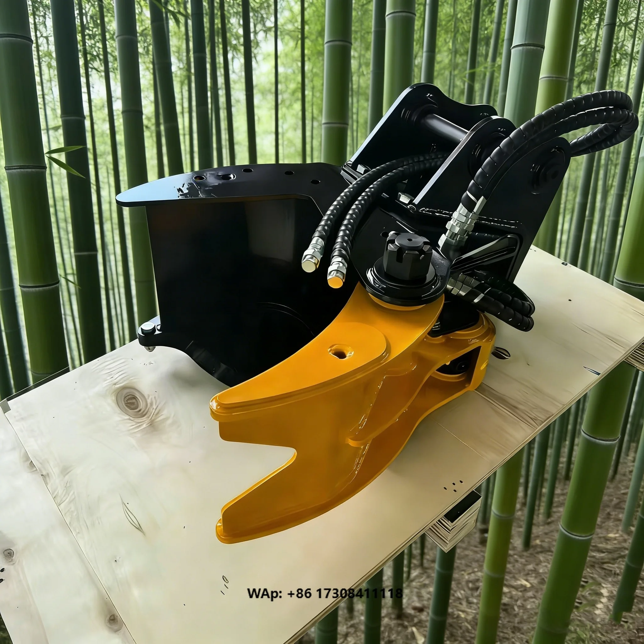 Hydraulic Single Claw Tree Shear Attachment for Excavator Forestry Cutting Operations