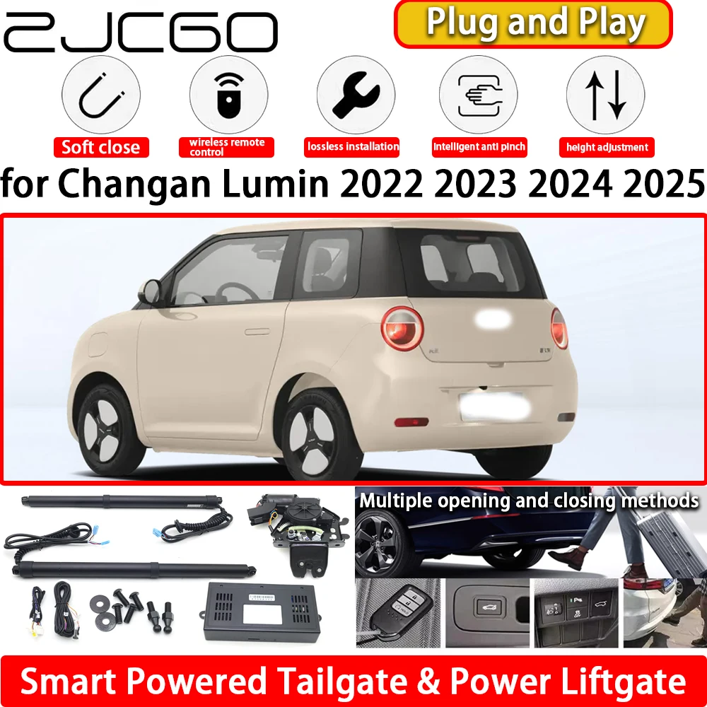 ZJCGO for Changan Lumin 2022 2023 2024 2025 OEM Automatic Electric Powered Tailgate Power Liftgate Tail Gate Lift Kit System