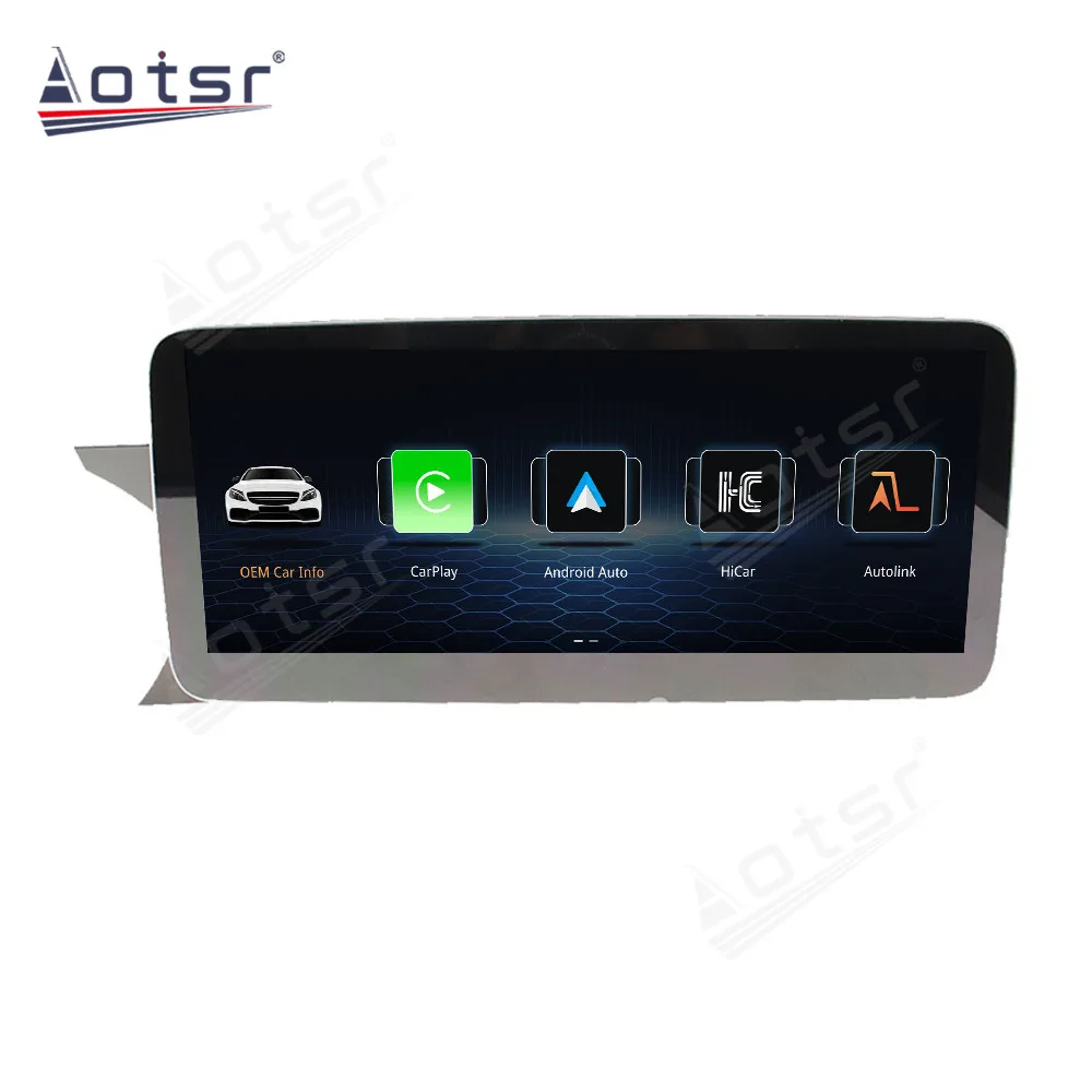 Car Radio for Mercedes Benz C Class W204 2011-2014 Upgrade Linux System Carplay Android Auto Stereo Navigation DSP Multimedia