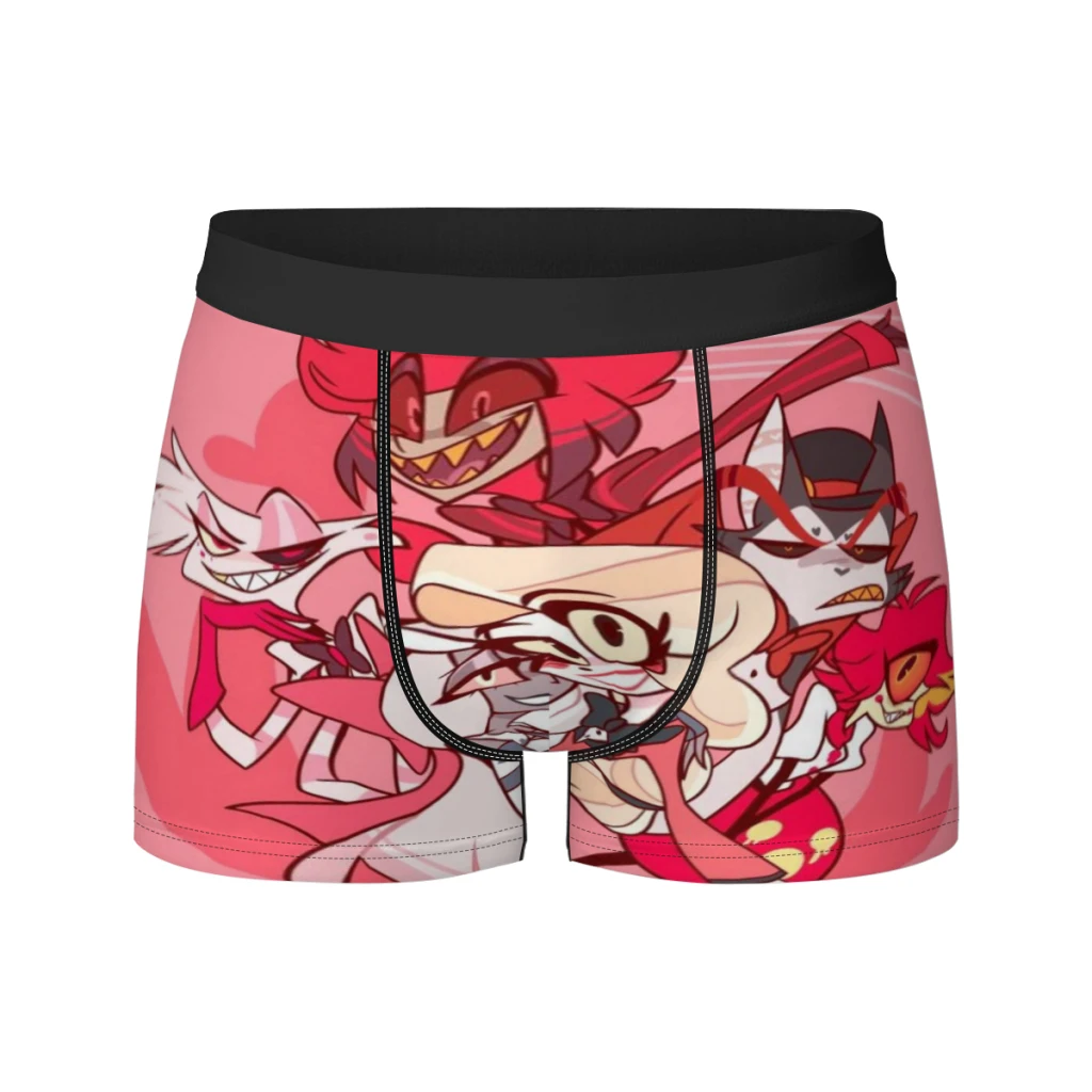 

Hazbin-Hotel Milk Silk Man Underwear Boxer Men Underpants Men's Panties Boxers Shorts