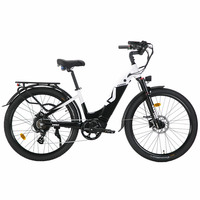 Cysum Panda Electric Bike, 500W Motor, 48V 14AH Battery, 27.5*2.2-inch Tire, 40km/h Max Speed, 100km Range, Hydraulic Disc Brake