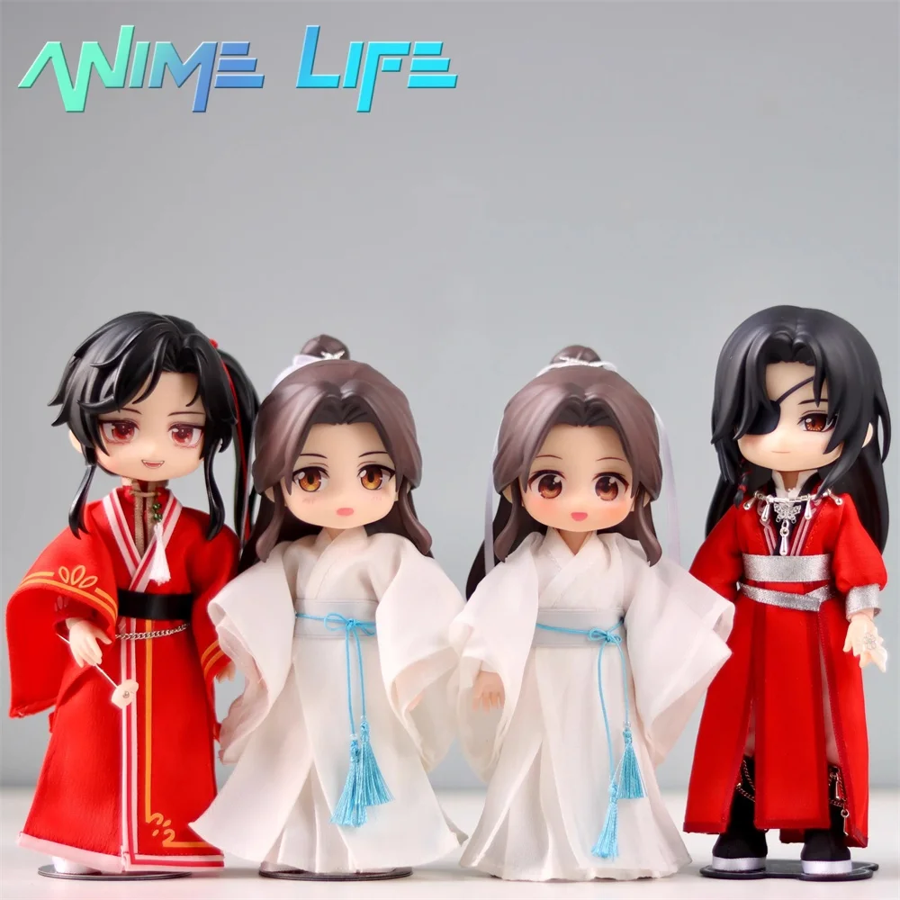 

Anime TGCF Tian Guan Ci Fu Xie Lian Hua Cheng Handmade Ancient Costume OB11 P9 Clothes Clothing Cosplay Original Kids Gift