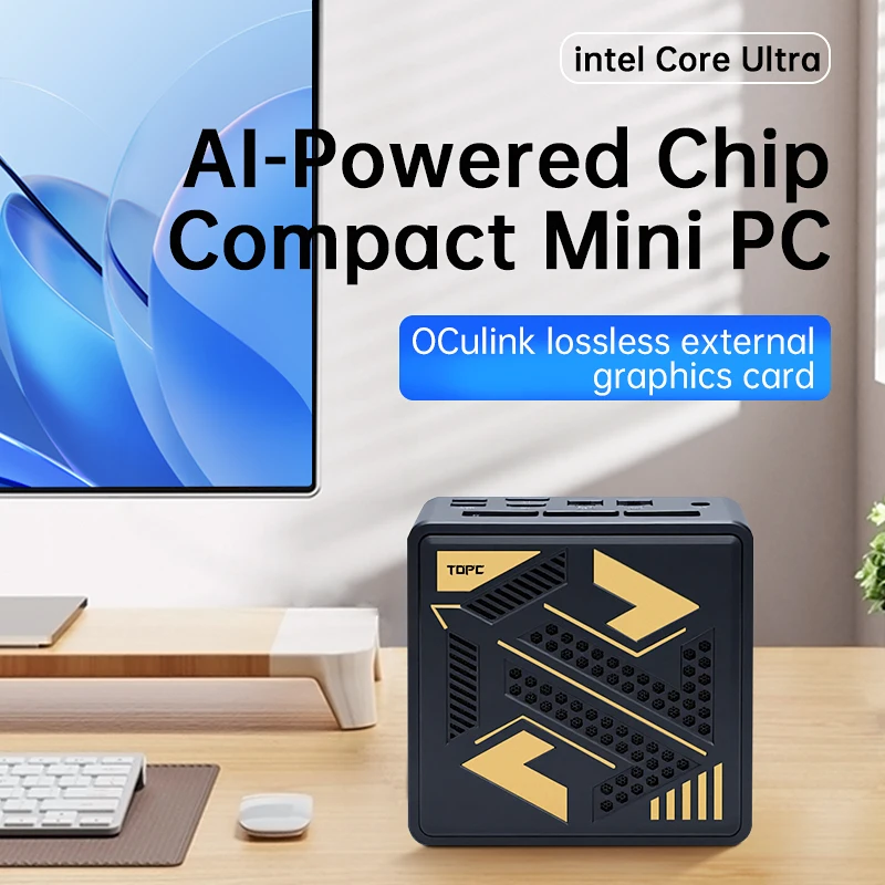 Mini PC Gamer  Gaming Mini PC  Ryzen 7 8845HS/Ryzen 7 H255 Mini NUC Gamer Computer Windows 11 WiFi6E