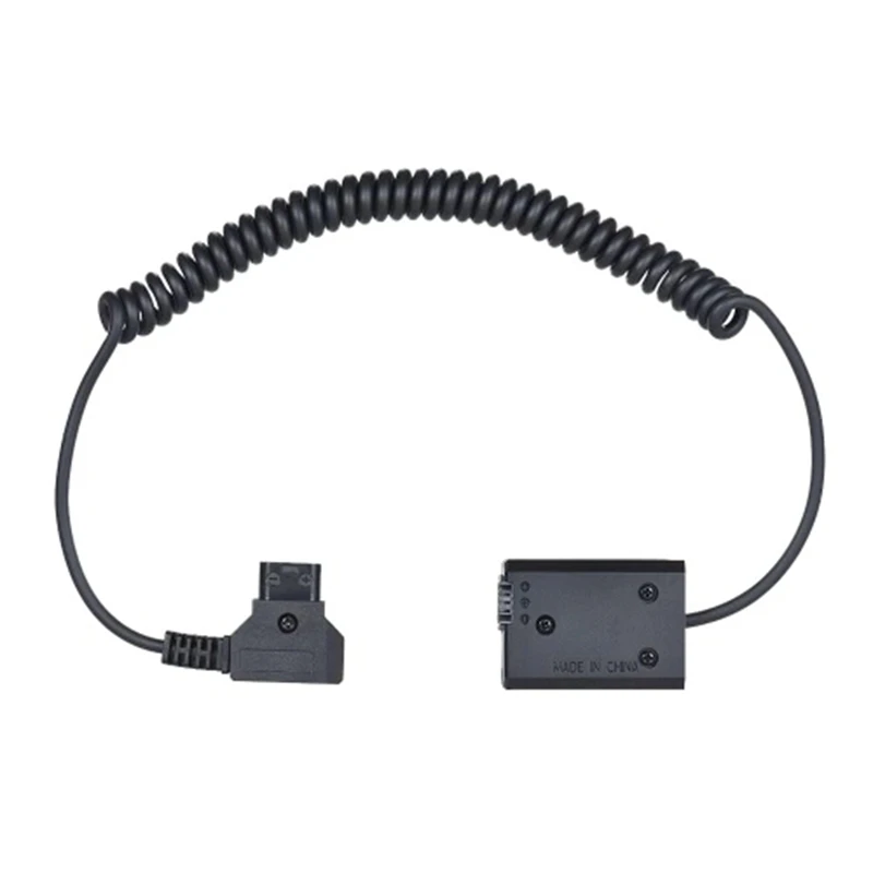 ABAN V-Mount / D-Tap إلى NP-FW50 DC المقرنة الطاقة الدمية محول البطارية ملفوف كابل ل A7 A7Ii A7S A7R A7Sii A7Rii A6500 A6300