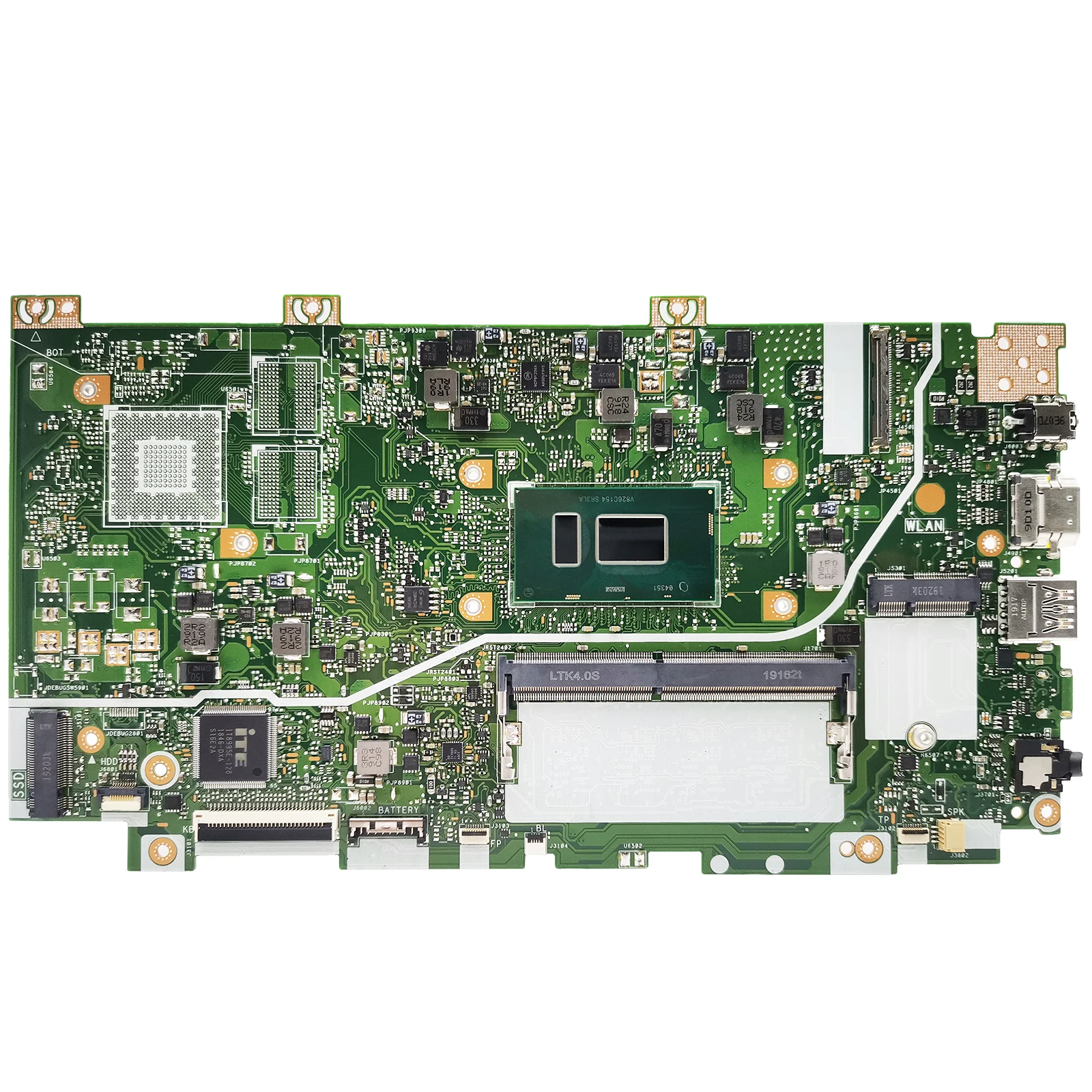 Mainboard For ASUS X412UF For ASUS X412UA X412U X412UB F412U J412U A412U Laptop Motherboard I5 I7 7th/8th Gen 4G/RAM