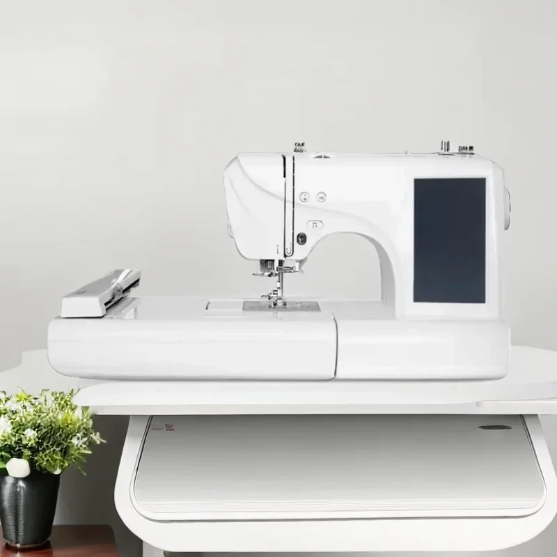 

QC V700 beginners home small automatic computerized Embroidery Machine for . machine embroidery