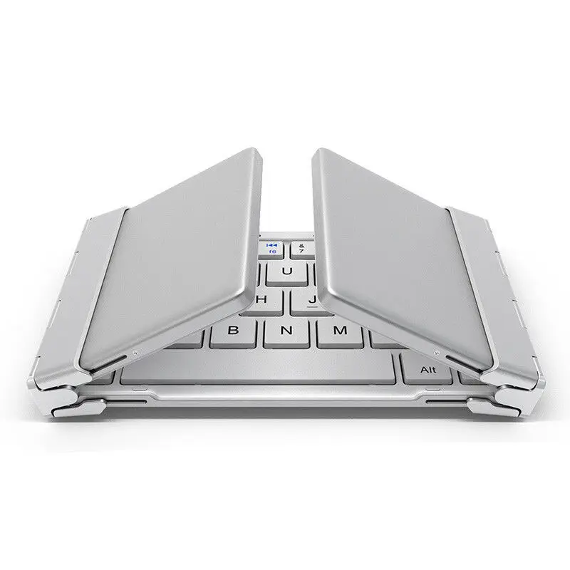 

Trifold wireless bluetooth keyboard, tablet phone, computer, universal office keypad, portable