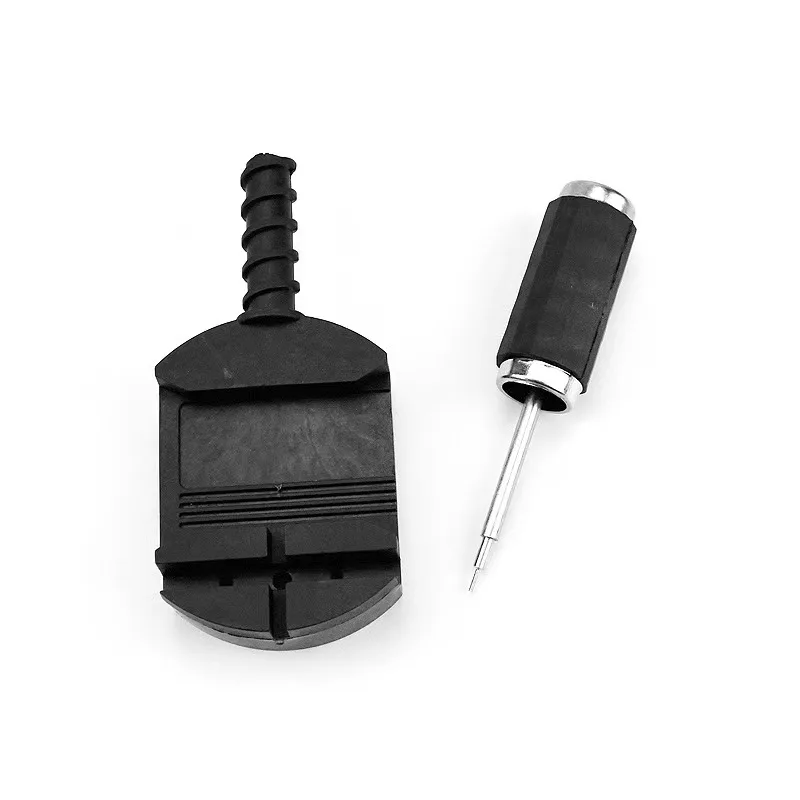 Watch Band Link Remover Black Professional Adjustable Strap Pin Removal Device With 5 Extra Pins For Daily Watch Maintenance