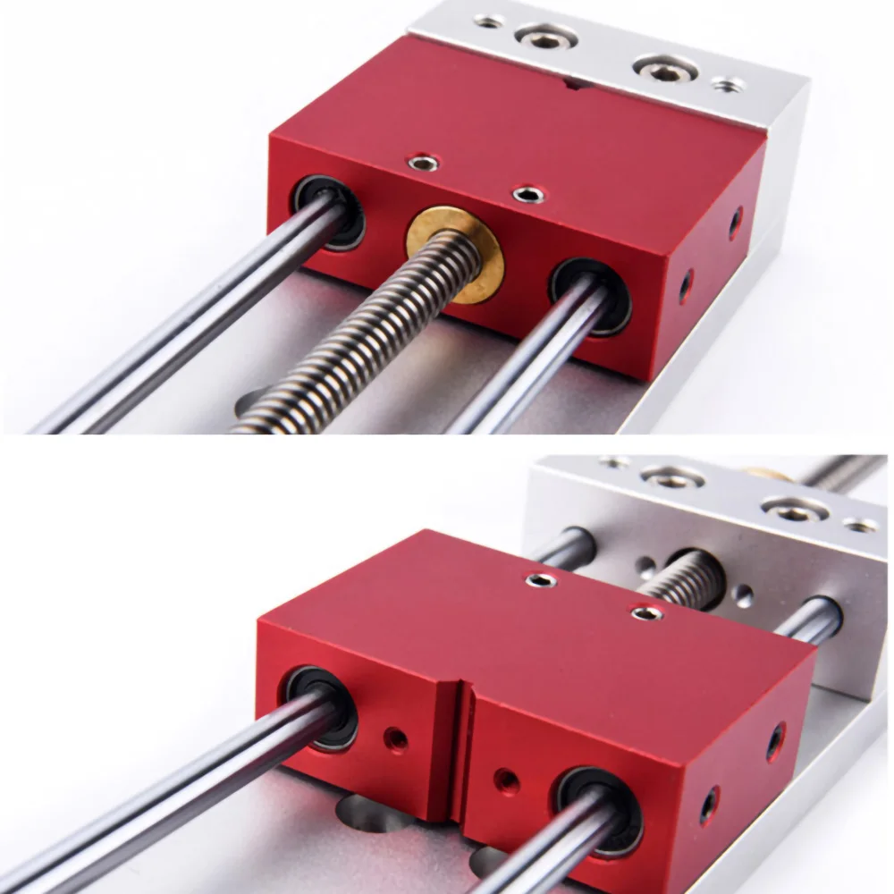 Aluminium Alloy Flat Tongs Screw Precision DIY CNC Parallel-jaw Vice Plain Vise Carving And Milling Machine Bench Drill Vise