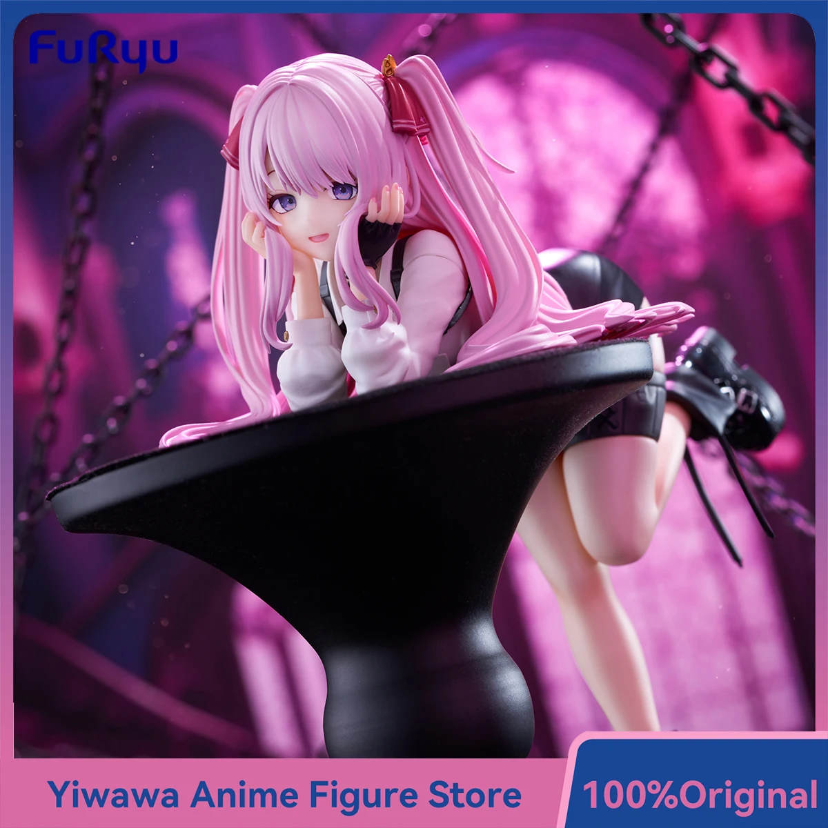 

В наличии Фигурка FuRyu Noodle Stopper Goddess of Victory: Nikke Yuni, аниме-фигурка, модель игрушки, Коллекционная красивая кукла Bishoujo